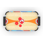 Игровой стол - аэрохоккей DFC SUNFLOWER 24" JG-AT-12400